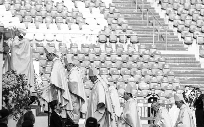 vVisita papa Leon XIV a canarias. fotografía de eventos.